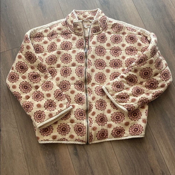 Free People Printed Dolman Quilted Jacket - Picture 4 of 7